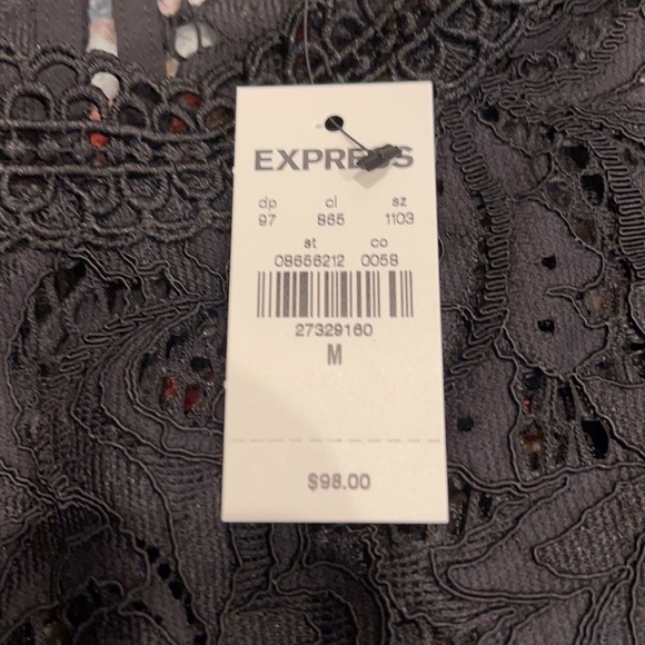 Brand new lace long sleeve express top - Picture 5 of 5